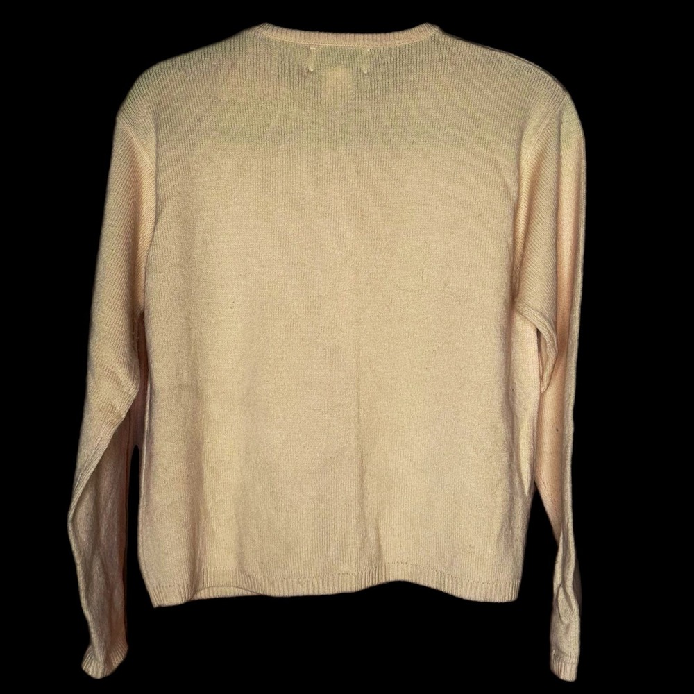 Pendleton Women’s Cardigan Button Up Yellow Wool Size Small - Picture 4 of 6